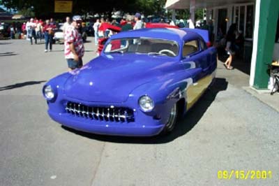 50 Mercury Chopped Tudor Sedan Leadsled