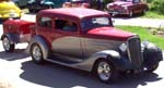 34 Chevy Chopped 2dr Sedan