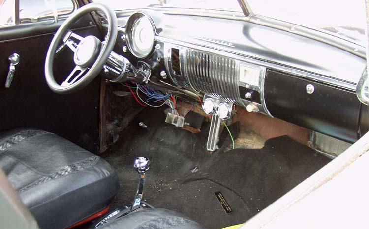 50 Chevy Coupe Dash