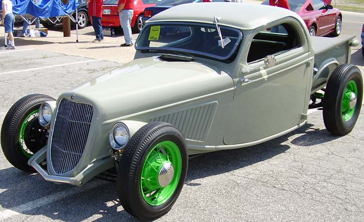 36 Ford Hiboy Chopped Pickup