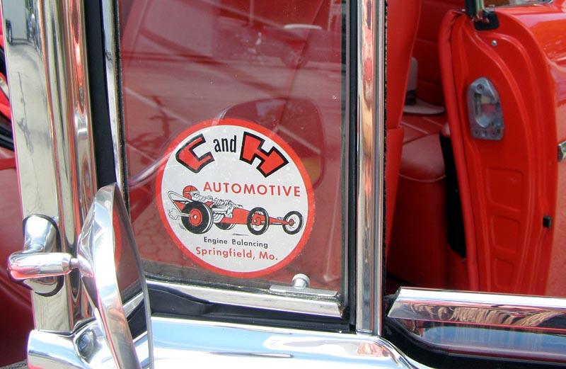 57 Chevy 2dr Hardtop Detail