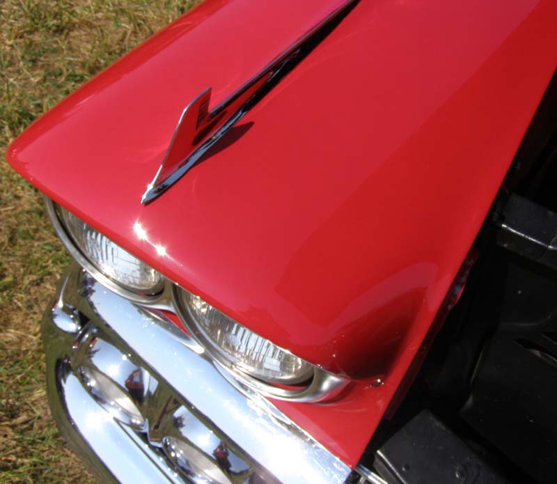58 Chevy Impala 2dr Hardtop Detail