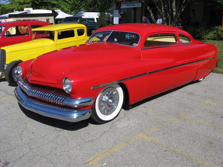 51 Mercury Chopped Tudor Sedan Custom