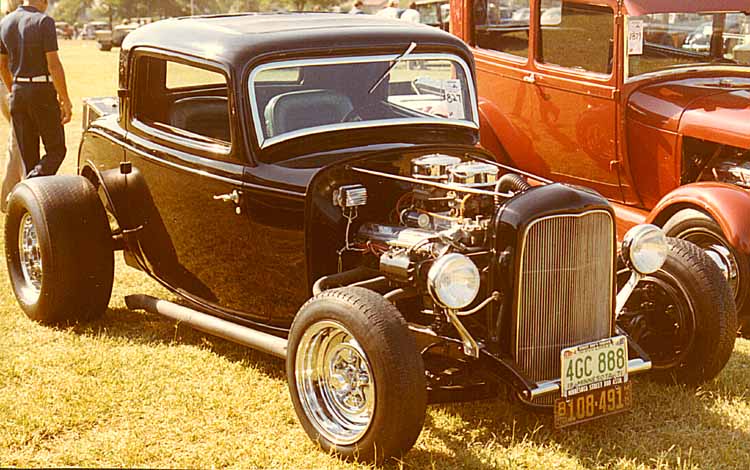 32 Ford 3 Window Channeled Coupe